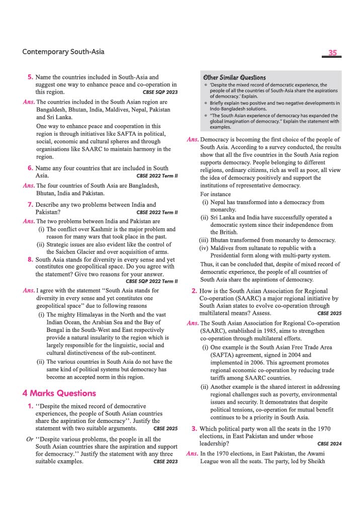Arihant CBSE Political Science Class 12 Chapterwise Question Bank for Board Exam 2027 | Chapterwise PYQs with Revision Theory,Detailed Answers, Exam Tips & Sample Papers as per CBSE Syllabus & Pattern