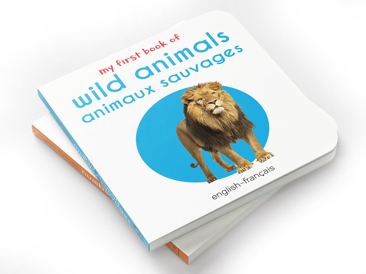 My First Book of Wild Animals - Animaux Sauvages : My First English French Board Book (English - Francais)