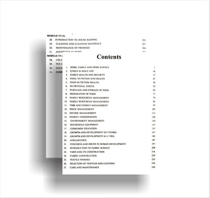 TOP NIOS Class 12 Home Science T-321 English Medium Guide (Including Objective Type MCQs) | Updated with Latest Syllabus and Exam Pattern as per NIOS Latest Notification