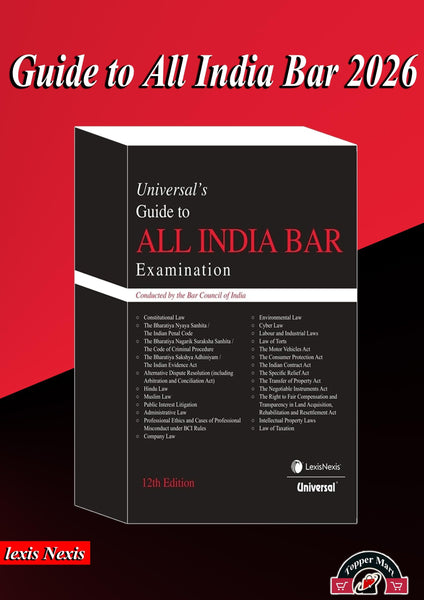 Universal’s Guide to All India Bar Examination (AIBE) | 12th Edition 2026 | Comprehensive Bare Act & Exam Preparation Book