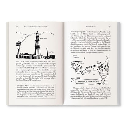 The Incredible History of India's Geography: Bestselling Children’s History | Full of Trivia and Fun Facts | Black and White Illustrations | Ages 12 +