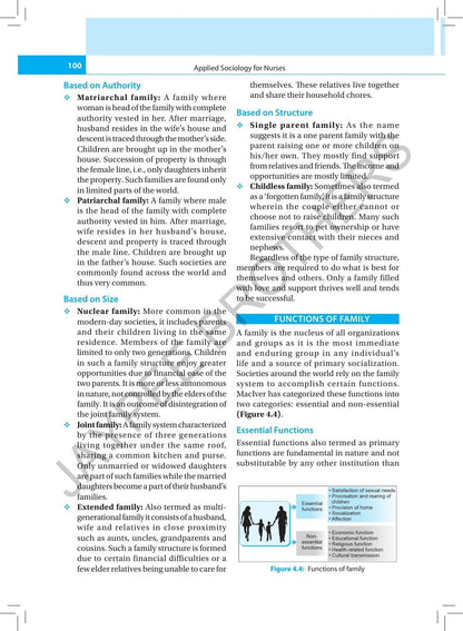 Applied Sociology for Nurses, 3/E for BSc Nursing 1st Semester | INC Syllabus Textbook with Figures, Tables and Boxes | Complementary Online Resource Flashcard & MCQs with Answers