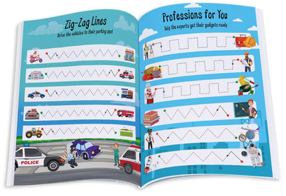 Tracing Book for Kids | Pencil Control Activity Book for Kids | Premium Quality Early Learning Tracing Lines & Pattern Writing Activities | Ages: 2 - 5 Years