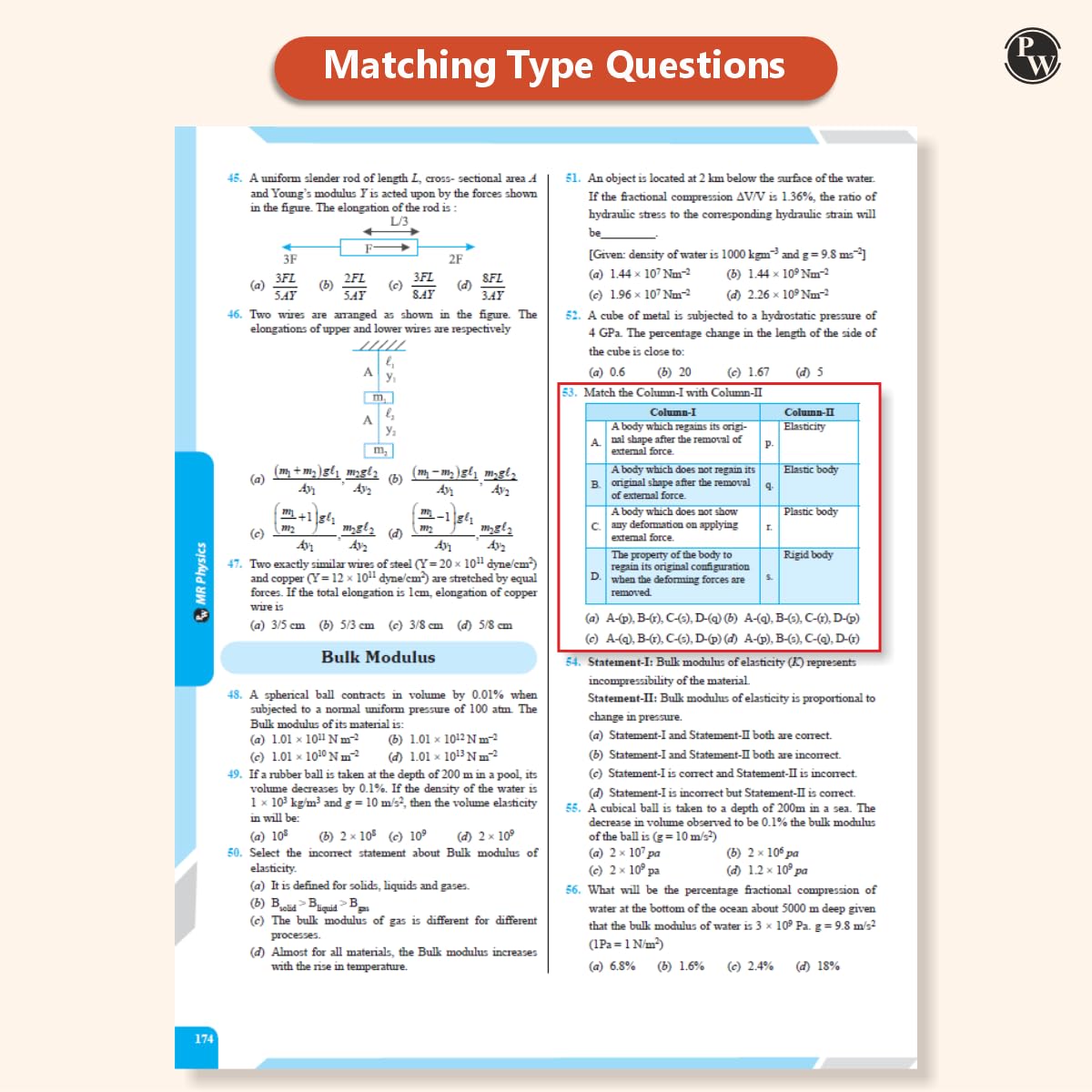 PW MR Physics Questions Solving Med Easy | Chapterwise and Topicwise 6000+ Practice Questions with Answer Keys | Complete Class 11 & 12 Syllabus For ... Dr. Manish Raj (MR Sir) and Rupali Singh
