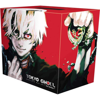 Tokyo Ghoul Complete Manga Box Set Volumes 1–14 + Kaneki Ken / Touka PVC Action Figure | Anime Collector Combo