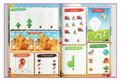 Activity Book for 3 Year Old | Best Selling 1001 Brain Booster Books for 3+ Year Old Children | Kids Activity Book - Puzzles, Mazes, Colouring, Dot-To-Dot, Matching, Seek & Find, Spot the Difference