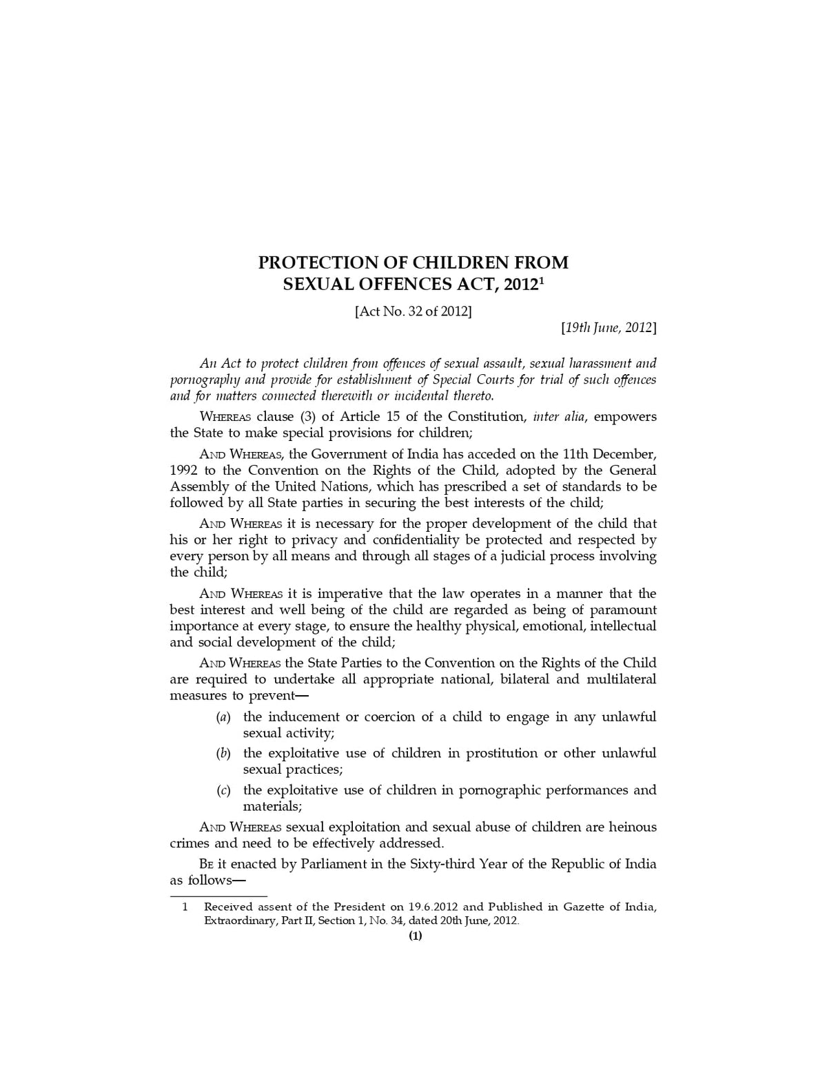 Lawmann's Protection of Children from Sexual Offences Act, 2012 with POCSO Rules | Bare Act with Comments