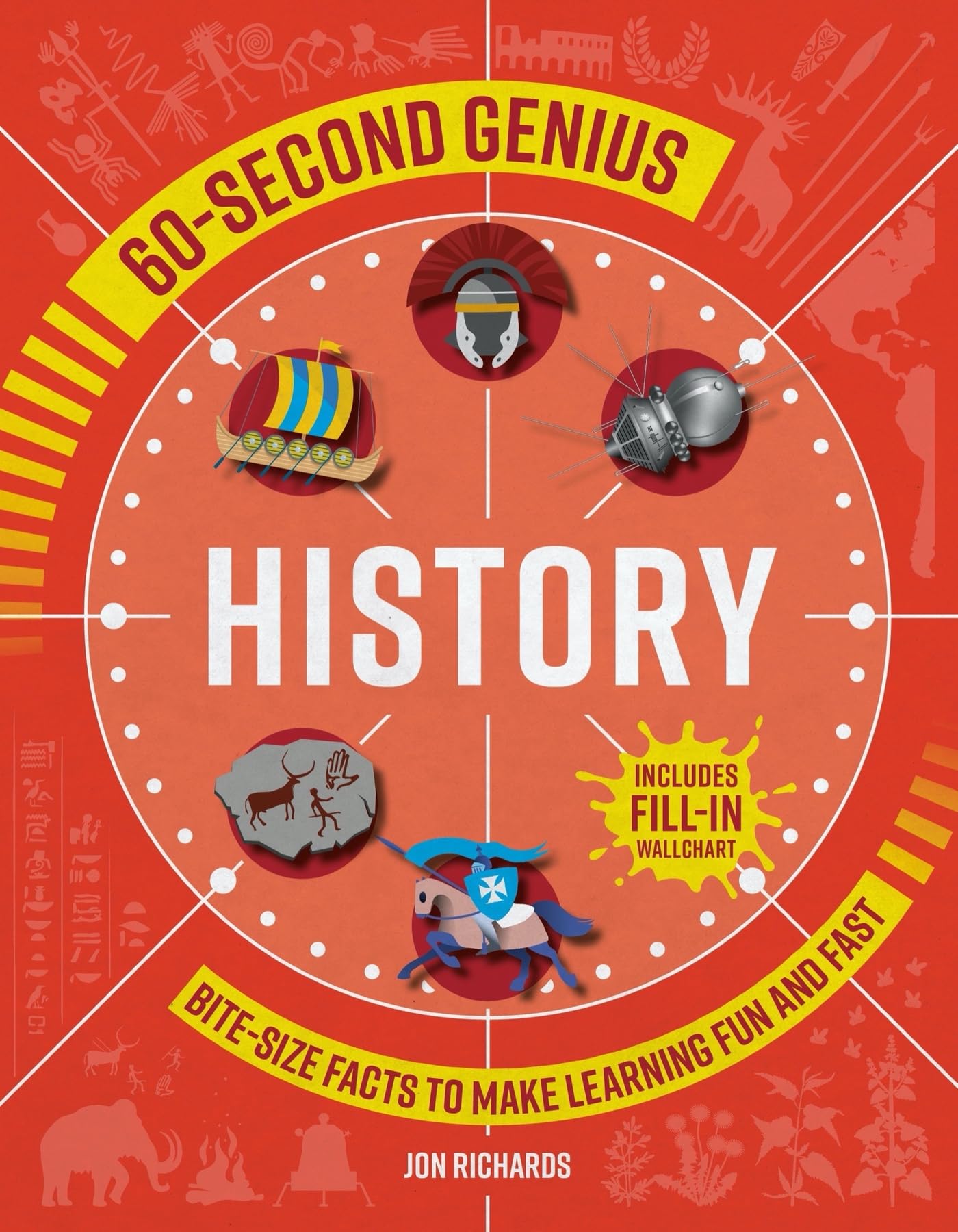 60-SECOND GENIUS - HISTORY book cover
