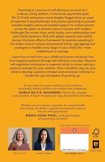 This Book Won’t Teach You Parenting: But It Will Make You a Better Parent | Indian Parenting Book on Emotional Intelligence & Positive Discipline by Riri G. Trivedi
