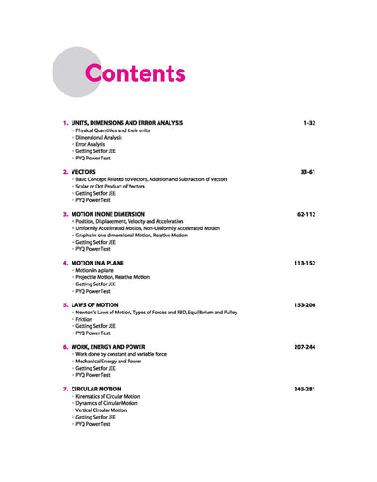 Arihant Objective Physics Volume 1 For JEE 2026-2027 | 3600+ Questions, Modular Theory & REE Plus, PYQ-Based 2-Level Exercises | For JEE Main, BITSAT, MHT-CET & Engineering Entrances | DC Pandey