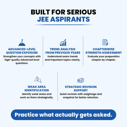 MTG 49 + 25 Years (2026-2002) JEE Main and Advanced (2026-1978) PYQ Book Chemistry | Chapter-wise Topic-wise Solved Papers with Free Smart Book For 2027 Exam