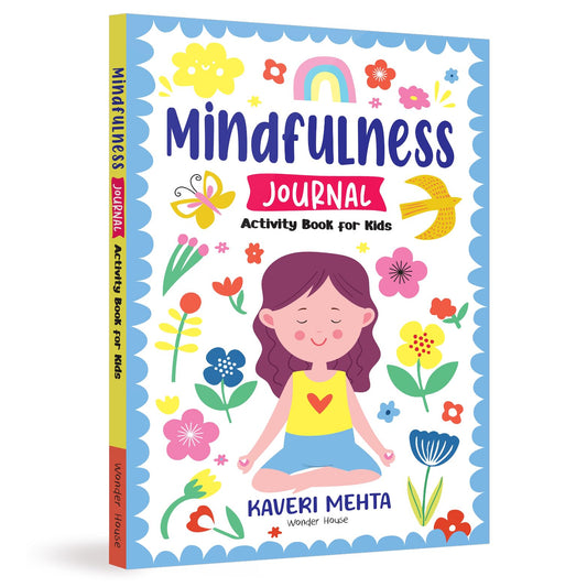 Mindfulness Journal Activity Book For Kids Daily Reflection, Gratitude Prompts, Breathing Exercises & Doodle Space | Ages 6–10 | Build Calm, Focus & Positivity