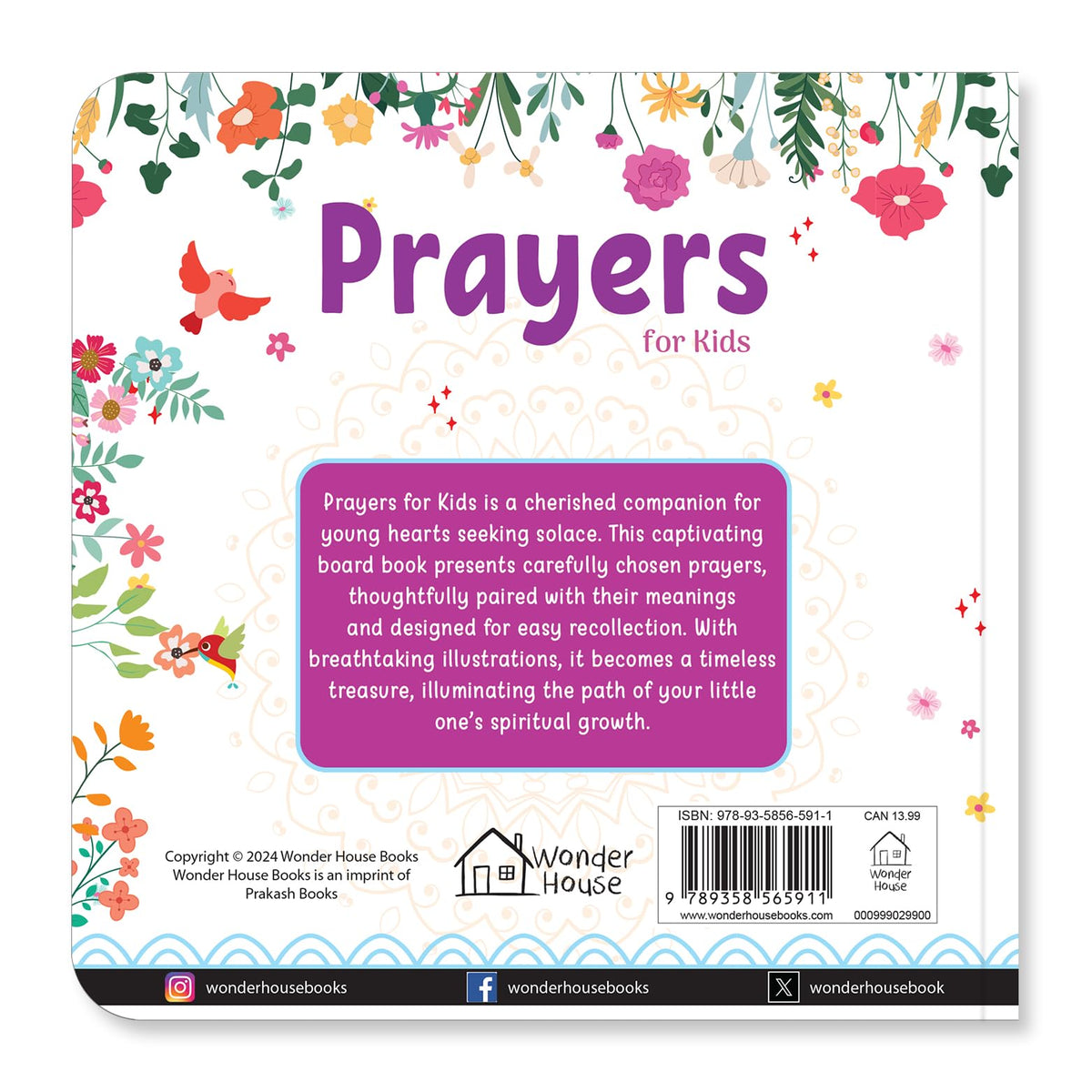 Prayers for Kids – Illustrated Prayer Book for Children: Simple Daily Prayers in English, Hindi & Sanskrit for Easy Understanding | Introduces Faith, ... Readers | Ages 3+: Prayers in Three Languages