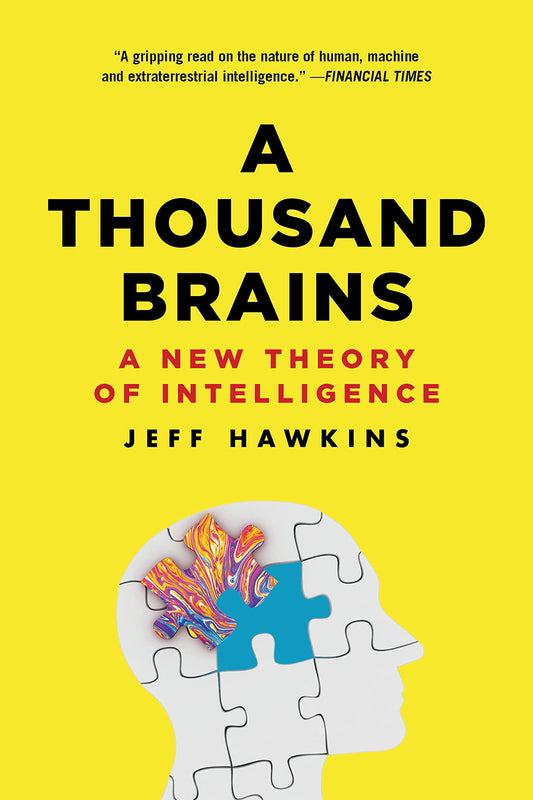 A Thousand Brains (PB): A New Theory of Intelligence book cover