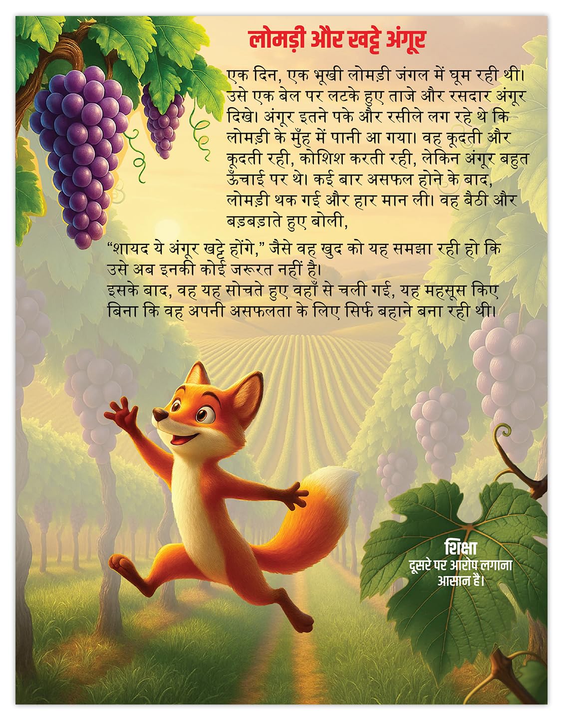 Panchtantra Ki Kahaniyan Hindi | 101 Panchatantra Story Books in Hindi for Kids (Hardback) | Premium Quality Moral Story Book by Pandit Vishnu Sharma | Two Brothers Publications