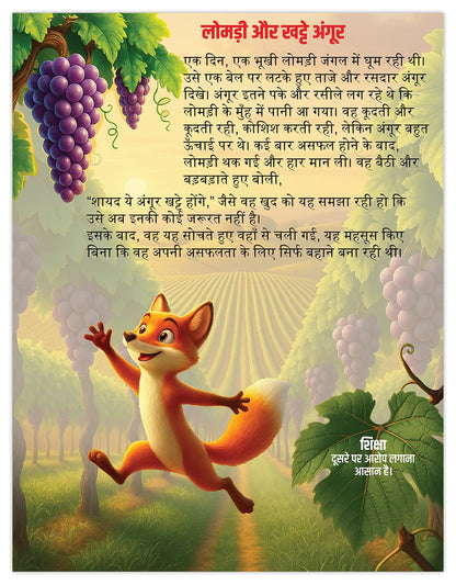 Panchtantra Ki Kahaniyan Hindi | 101 Panchatantra Story Books in Hindi for Kids (Hardback) | Premium Quality Moral Story Book by Pandit Vishnu Sharma | Two Brothers Publications