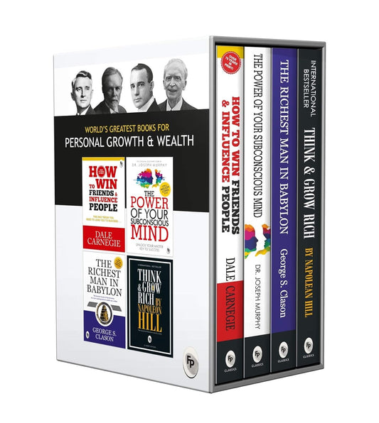 World's Greatest Pack for Personal Growth and Wealth (Set of 4 Books)