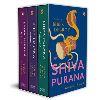 Shiva Purana Boxset (Set of 3): A Collectible Boxset of Volumes 1, 2 and 3 by Bibek Debroy: Hindu Mythology, Sacred Hindu Texts, Indian Philosophy & Spiritual Classics