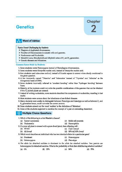 Gurukul by Oswal ICSE Class 10 Biology Most Likely Question Bank for 2027 Exam | Chapterwise & Categorywise Questions, Competency Based Practice, 2025 Board Paper & SQP, MCQ Explanations