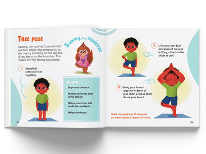 Yoga for Kids: Fun and Simple Yoga Poses I Step-by-Step Guide to Physical and Mental Well-being I Illustrated Asanas for Kids of All Ages I Ages 6+
