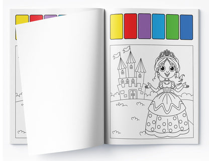 Pick & Paint - Coloring Activity Books for Girls (Pack of 5)