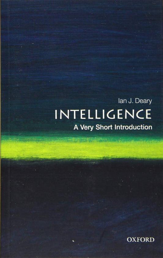 Intelligence: A Very Short Introduction book cover