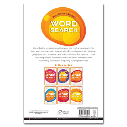 Word Search – Vocabulary Booster: Classic Word Puzzles for Everyone | Build Word Power & Focus | Ages 8+ | Fun & Engaging Brain Games