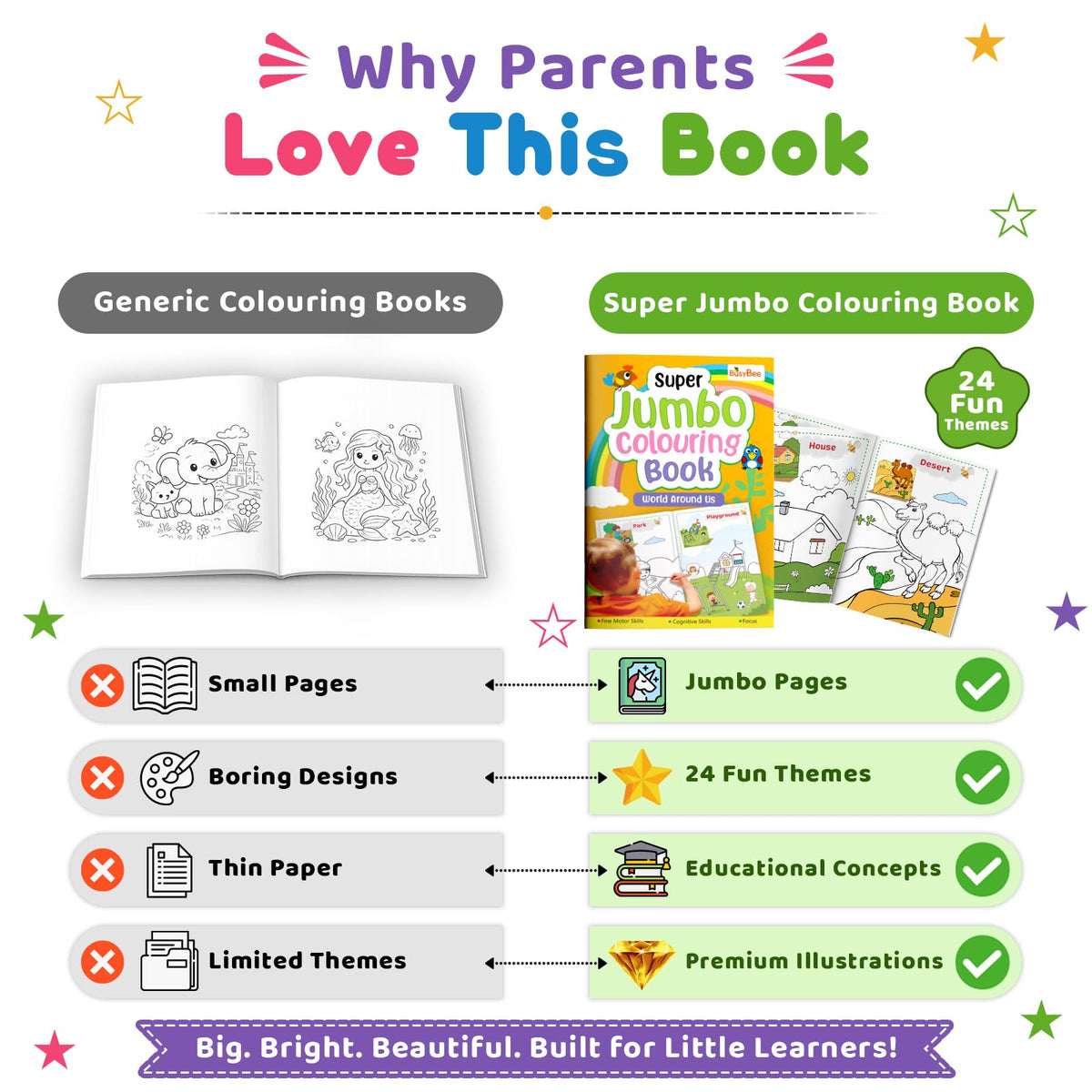 Super Jumbo Colouring Book (World Around Us)