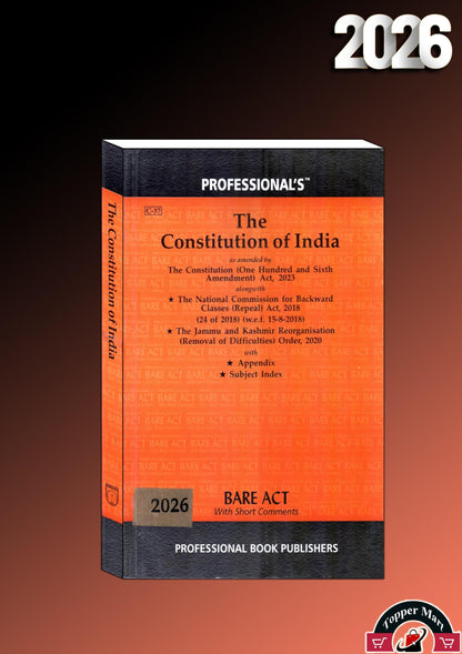 PROFESSIONAL’S The Constitution of India EDITION 2026