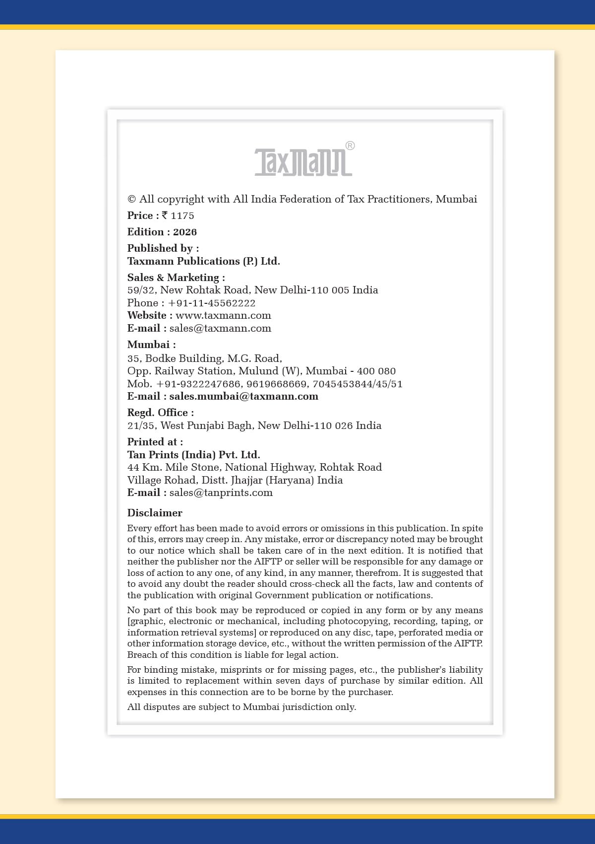 AIFTP X Taxmann's Cyber Crimes & Financial Offences | Practical Solution – Comprehensive Q&A-based Publication that Equips Readers to Understand | Prevent | Respond to Digital & Financial Crimes