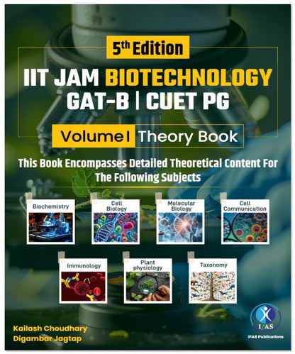 IIT JAM Life Science Biochemistry Biotechnology Theory Book (Bioscience-Vol 1) for GAT-B, IIT JAM, TIFR & All MSc Entrance Exams - Two Brothers