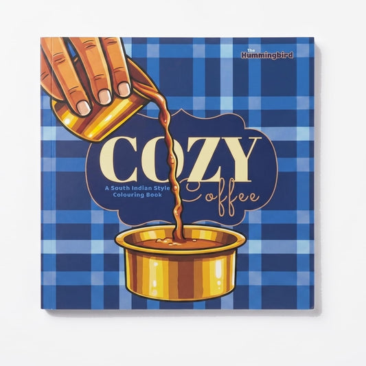 Cozy Filter Coffee – A South Indian Inspired Coloring Book for All Ages | Warm Kitchen Corners, Brass Davara-Tumbler Sets & Slow Morning Moments | Relaxing, Stress Relief & Screen-Free Creative Escape