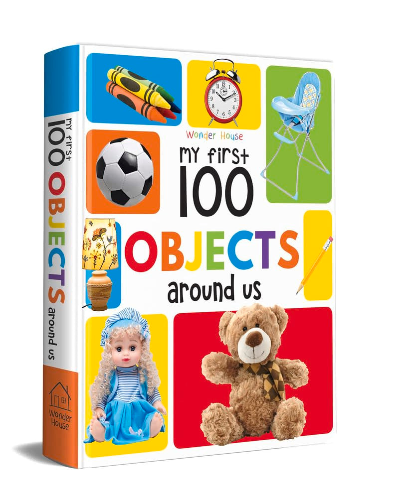 My First 100 Objects Around Us: Padded Board Books book cover