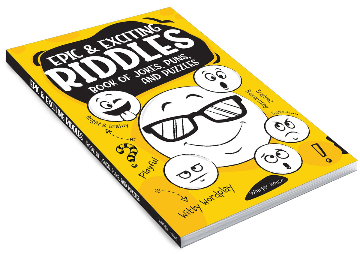 Epic and Exciting Riddles Book of Jokes, Puns, and Puzzles