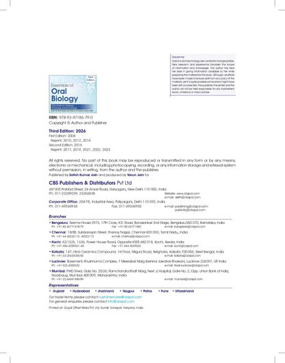 Essentials of Oral Biology 3ed. (PB 2026)