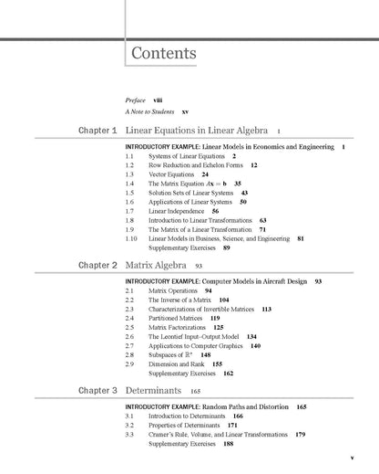 Linear Algebra and Its Applications, 5th Edition - Pearson