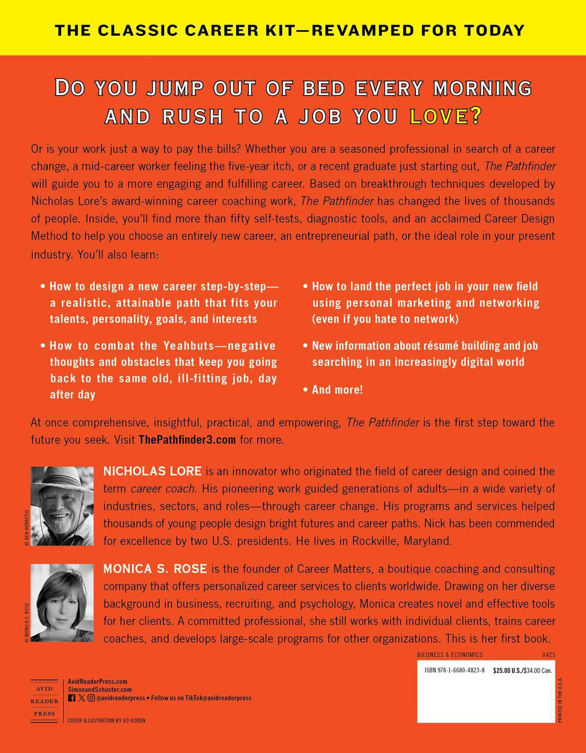 The Pathfinder 3.0 How to Choose or Change Your Career for a Lifetime of Satisfaction and Success