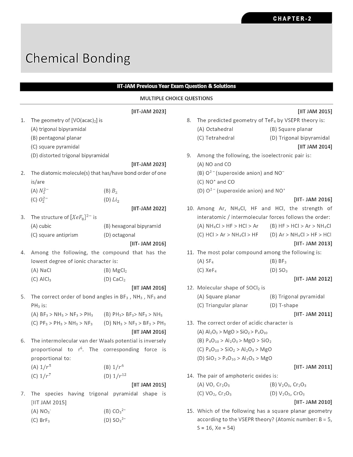 IIT JAM Chemistry Book 2027 | PYQ, Theory & Practice Questions ( 4 Books ) | Previous Years Solved Paper | Complete study Material for Exam Preparation IIT JAM, CUET PG & MSc Chemistry Entrance | IFAS