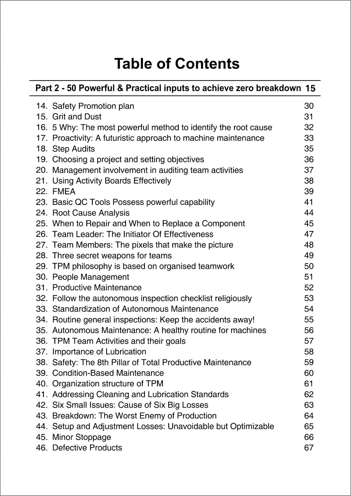 TPM Total Productive Maintenance Challenges for Today & Tomorrow in.. Machine Maintenance Engineering