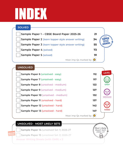 Educart CBSE Sample Paper Class 10 2026-27 Mathematics Standard (with Topper-Style Solutions & Cheat Sheet Wall Chart) For 2027 Exam