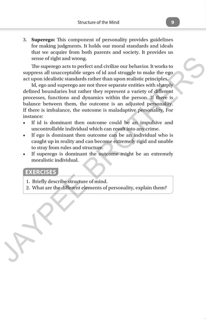 Textbook of Psychology & Sociology for GNM Students, 3/E | Covers Human Behavior, Personality, Learning, Intelligence, Family, Society, Community and Social Problems with Chapter-End Exercises
