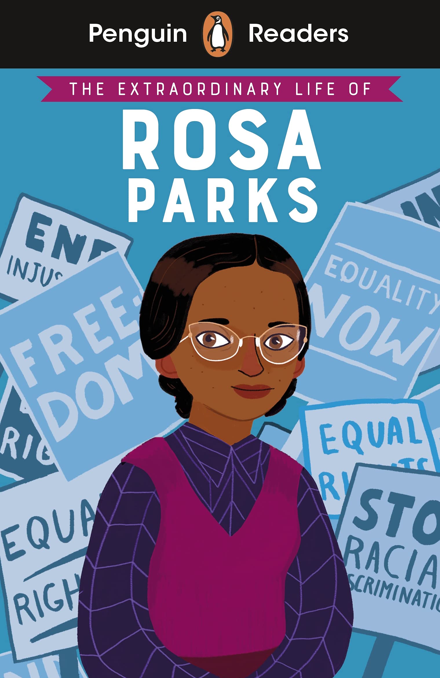 Penguin Readers Level 2: The Extraordinary Life of Rosa Parks (ELT Graded Reader) book cover