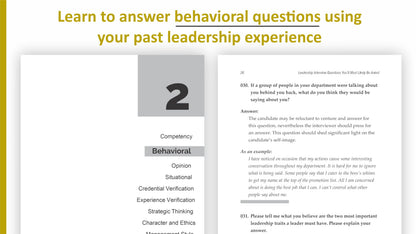 Leadership Interview Questions You’ll Most Likely Be Asked: 250 Real-Life Scenario Questions, Answers for Managers and Executives