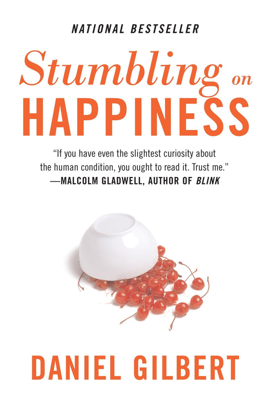 Stumbling on Happiness (Vintage) by Daniel Gilbert (Author) book cover