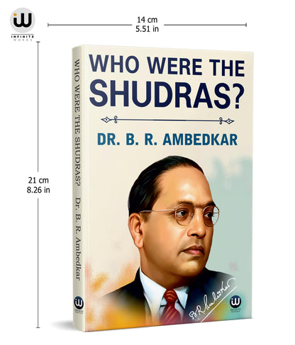 Who Were The Shudras | Dr. BR Ambedkar Books | English Paperback | The Original Edition | who were shudra by BR Ambedkar | Shudra Kaun The | Shudron ... statue ??????? Lang Aani b. r. Combo Set