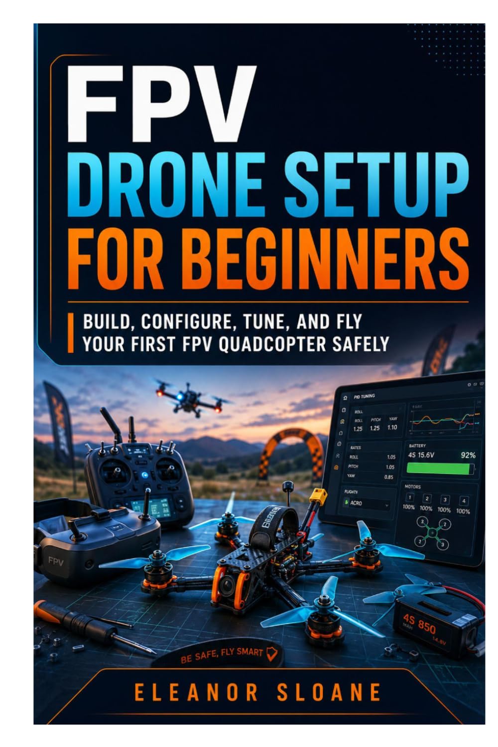 FPV Drone Setup for Beginners: Build, Configure, Tune, and Fly Your First FPV Quadcopter Safely