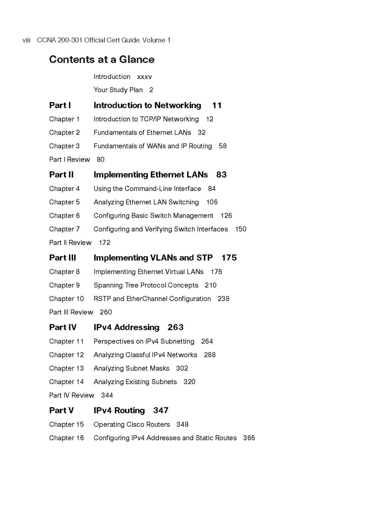 CCNA 200-301 OFFICIAL CERT GUIDE, VOLUME 1