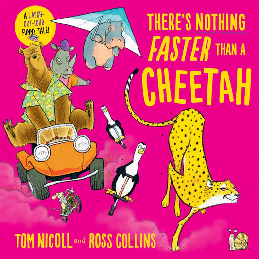 Theres nothing faster than a cheetah book cover