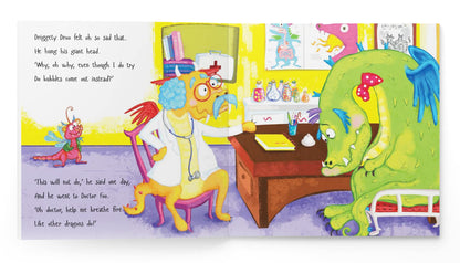Driggety Droo: The Very Determined Dragon -A Fun Story About Never Giving Up,Age Group: 5+,Children's Illustrated Picture Book About Important Life Lessons for Kids,Explore Magical World of Dragons
