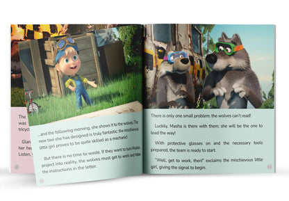 Masha And The Bear | Driving Lessons (Story Book)